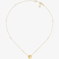 Gucci Icon 18ct Yellow Gold Star Necklace YBB72936300100U
