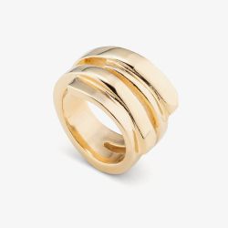 UNOde50 Maratua Multi-Row Ring ANI0639ORO00018 (P)