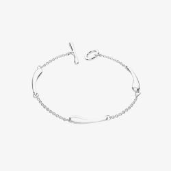 Lucy Quartermaine Silver Triple Drop Bracelet DB3