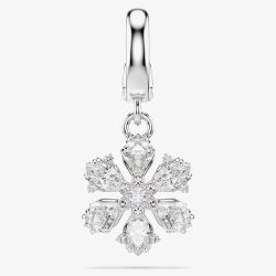 Swarovski Idyllia Rhodium Plated Snowflake Charm 5755513