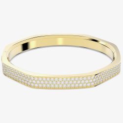 Swarovski Dextera Gold Plated Octagon Bangle 5656844