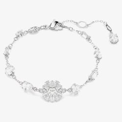 Swarovski Idyllia Rhodium Plated Snowflake Bracelet 5691485
