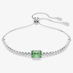 Swarovski Matrix Tennis Green Zirconia Crystal Bracelet 5693411