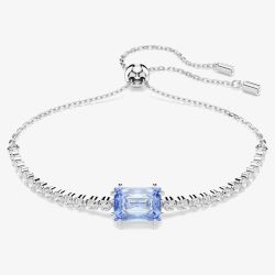 Swarovski Matrix Tennis Blue Zirconia Crystal Bracelet 5693412