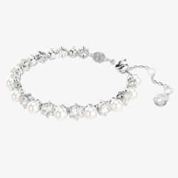 Swarovski Matrix Tennis White Pearl Bracelet 5689625