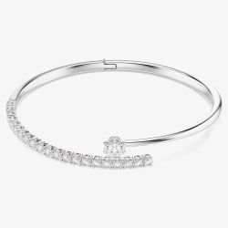 Swarovski Matrix Rhodium Plated Medium Bangle 5753571