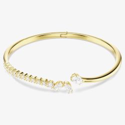 Swarovski Mesmera 18ct Yellow Gold Plated Medium Bangle 5750440