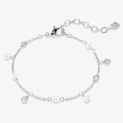 Swarovski Imber Rhodium Plated Crystal Pearl Bracelet 5754242