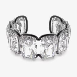 Swarovski Ladies Harmonia Crystal Cuff Bangle 5600039