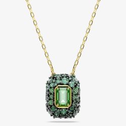 Swarovski Sublima 18ct Yellow Gold Green Pendant 5752884