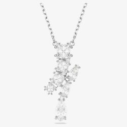 Swarovski Matrix Tennis Mixed Cut Rhodium Plated Necklace 5700420