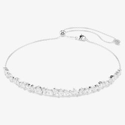 Swarovski Mesmera Rhodium Plated Marquise Cut Choker Necklace 5755905