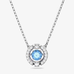 Swarovski Sparkling Blue Dancing Crystal Necklace 5279425