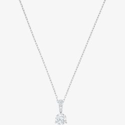 Swarovski Solitaire White Crystal Pendant 5472635