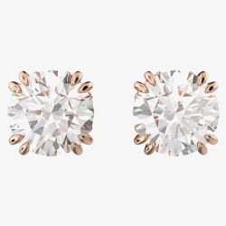 Swarovski Constella Rose Gold-Plated Stud Earrings 5638801