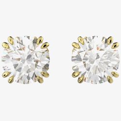 Swarovski Constella Gold-Plated Stud Earrings 5642595