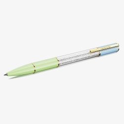 Swarovski Crystalline Lustre Gold Tone Plated Green & Blue Ballpoint Pen 5676542