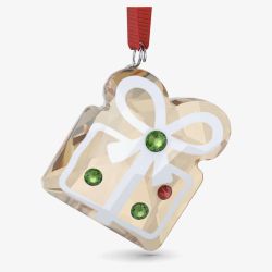 Swarovski Holiday Cheers Gingerbread Gift Ornament 5656278