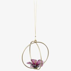 Swarovski Large Garden Tales Hibiscus Ball Ornament 5619233