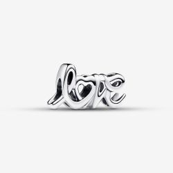 PANDORA Silver Handwritten Love Charm 793055C00