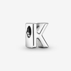 PANDORA Silver Letter K Alphabet Charm 797465