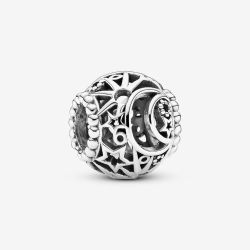 PANDORA Silver Sun Stars & Moon Charm 799183C00
