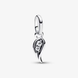 PANDORA ME Sterling Silver Cubic Zirconia Angel Wing Dangle Charm 793041C01