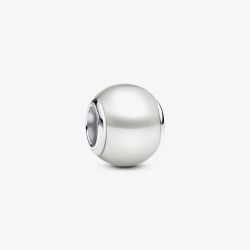 PANDORA Sterling Silver Powerful Women Opalescent Pearl Charm 793181C01