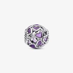 PANDORA Openwork Hearts Mum Charm 793772C01