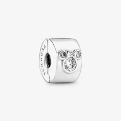 PANDORA Disney Mickey Mouse & Minnie Mouse Clip Charm 790111C01