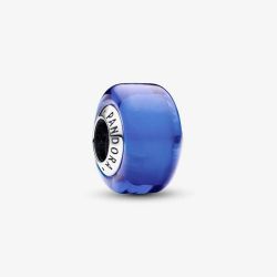 PANDORA Blue Mini Murano Glass Charm 793105C00