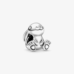 PANDORA Silver Daisy The Rabbit Charm 798763C00