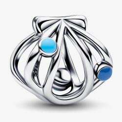 PANDORA Silver Openwork Shell Charm 794695C01