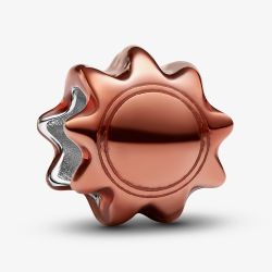 PANDORA Sterling Silver Orange Sun Mini Charm 794818C01