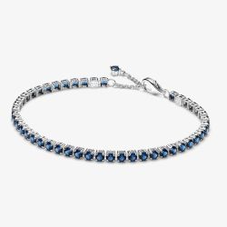 PANDORA Sparkling Blue Tennis Bracelet 591469C02