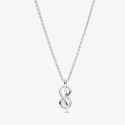 PANDORA Infinity Knot Collier Necklace 393762C01-50
