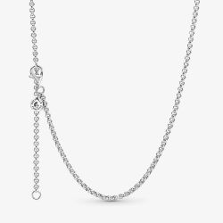 PANDORA Sterling Silver Rolo Chain 399260C00-60