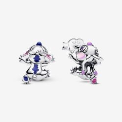PANDORA Disney Stitch & Angel Stud Earrings 293741C01