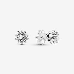 PANDORA Silver Celestial Sparkling Star Stud Earrings 290023C01