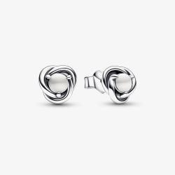 PANDORA June Birthstone Eternity Circle Stud Earrings 292335C03