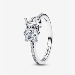 PANDORA Disney Stitch Cubic Zirconia Ring 193740C01