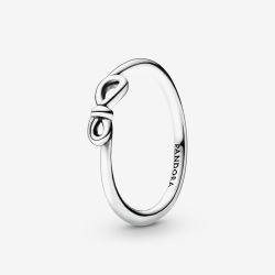 PANDORA Silver Infinity Knot Ring 198898C00