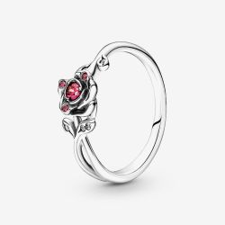 Pandora Disney Beauty And The Beast Rose Ring 190017C01
