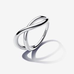 PANDORA Sterling Silver Shaped Infinity Ring 193318C00