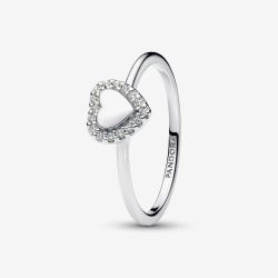 PANDORA Sterling Silver Heart Halo Ring 193801C01