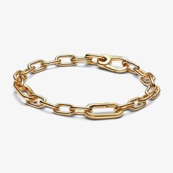 PANDORA ME 14ct Gold Plated Small Link Chain Bracelet 569662C00
