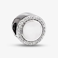 Rosa Lea Round Charm AM-2THB011704