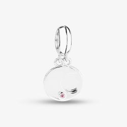 Rosa Lea Double Moon Dangle Charm AM-2THB003104
