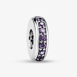 Rosa Lea Purple Spacer Charm AM-2THB003204-Purple