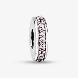 Rosa Lea Pink Spacer Charm AM-2THB003204-Pink